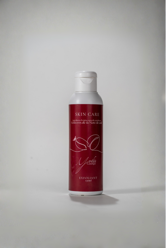 Exfoliant Gelée Royale & Marc de café - Enrichie à l'argile de Kaolin